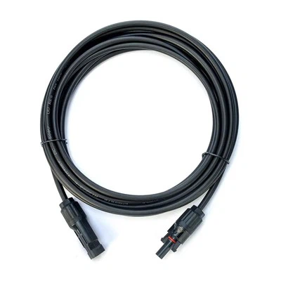 Cablu de extensie a panoului solar cu MC4 masculin la conectori de sex feminin